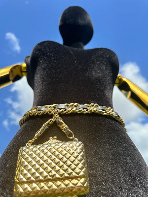 Vintage Runway Purse Belt