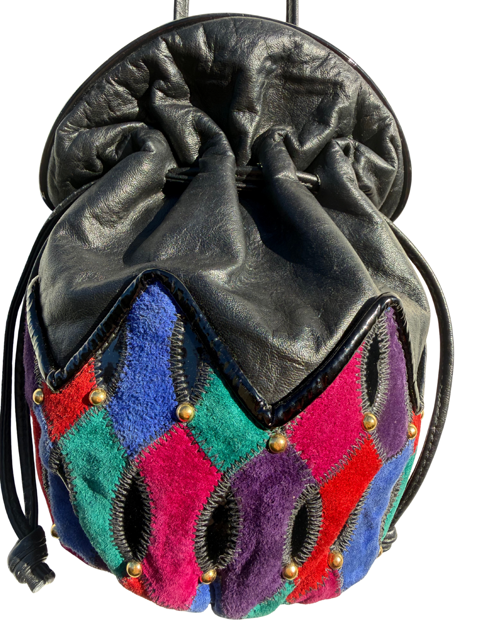 バッグ WACKOMARIA SUEDE LEATHER DRAWSTRING BAG WACKO MARIA ワコマリア SUEDE LEATHER DRAWSTRING BAG - CONUR